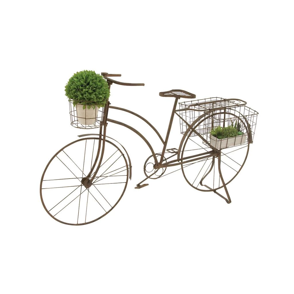 Flash Sale 🧨 Brown Iron Vintage Plant Stand, 39" x 63" x 19" by Ivory and Iris 😀 2 Flash Sale 🧨 Brown Iron Vintage Plant Stand, 39" x 63" x 19" by Ivory and Iris 😀 - Image 2