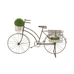 Flash Sale 🧨 Brown Iron Vintage Plant Stand, 39" x 63" x 19" by Ivory and Iris 😀 12 Flash Sale 🧨 Brown Iron Vintage Plant Stand, 39" x 63" x 19" by Ivory and Iris 😀 -Cheap Ivory and Iris Store D503984S 3