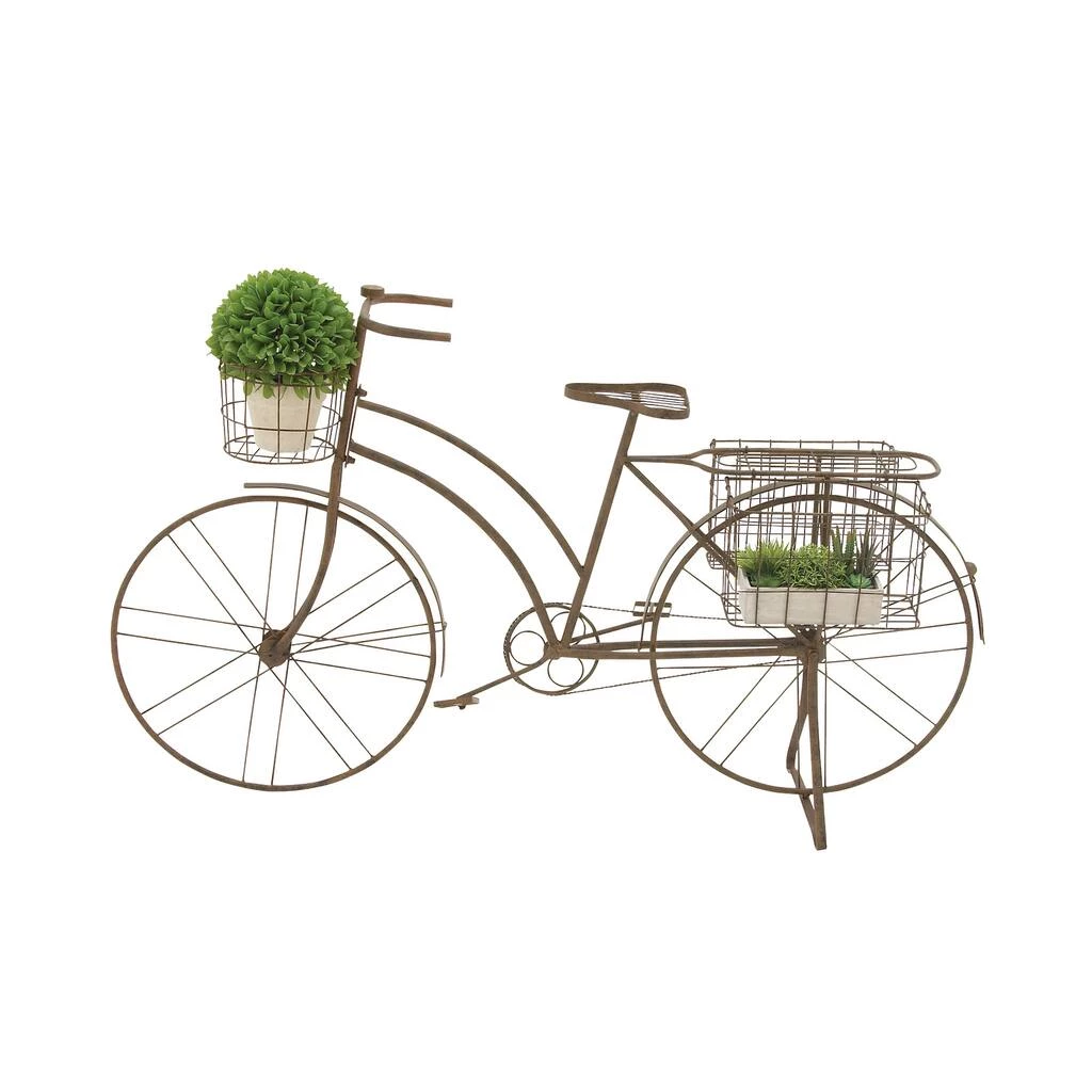 Flash Sale 🧨 Brown Iron Vintage Plant Stand, 39" x 63" x 19" by Ivory and Iris 😀 3 Flash Sale 🧨 Brown Iron Vintage Plant Stand, 39" x 63" x 19" by Ivory and Iris 😀 - Image 3