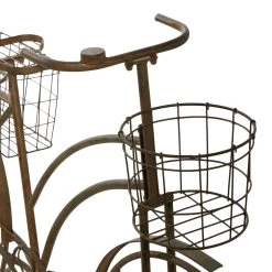 Flash Sale 🧨 Brown Iron Vintage Plant Stand, 39" x 63" x 19" by Ivory and Iris 😀 13 Flash Sale 🧨 Brown Iron Vintage Plant Stand, 39" x 63" x 19" by Ivory and Iris 😀 -Cheap Ivory and Iris Store D503984S 4