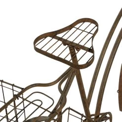 Flash Sale 🧨 Brown Iron Vintage Plant Stand, 39" x 63" x 19" by Ivory and Iris 😀 15 Flash Sale 🧨 Brown Iron Vintage Plant Stand, 39" x 63" x 19" by Ivory and Iris 😀 -Cheap Ivory and Iris Store D503984S 6