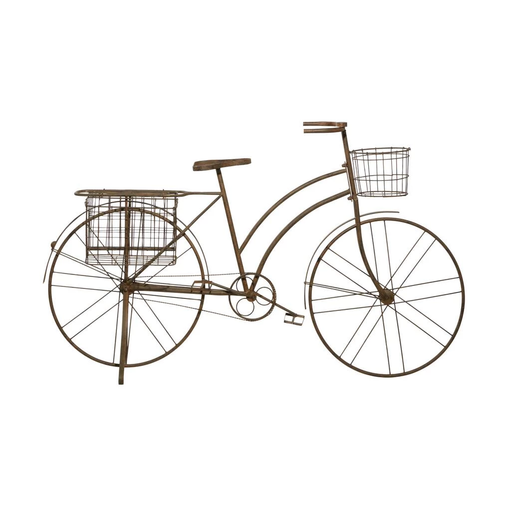 Flash Sale 🧨 Brown Iron Vintage Plant Stand, 39" x 63" x 19" by Ivory and Iris 😀 8 Flash Sale 🧨 Brown Iron Vintage Plant Stand, 39" x 63" x 19" by Ivory and Iris 😀 - Image 8