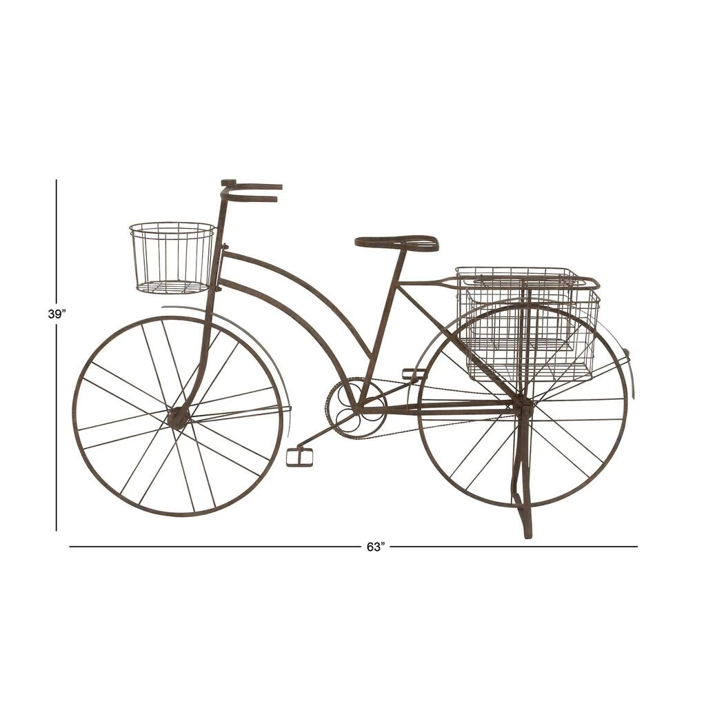 Flash Sale 🧨 Brown Iron Vintage Plant Stand, 39" x 63" x 19" by Ivory and Iris 😀 9 Flash Sale 🧨 Brown Iron Vintage Plant Stand, 39" x 63" x 19" by Ivory and Iris 😀 - Image 9