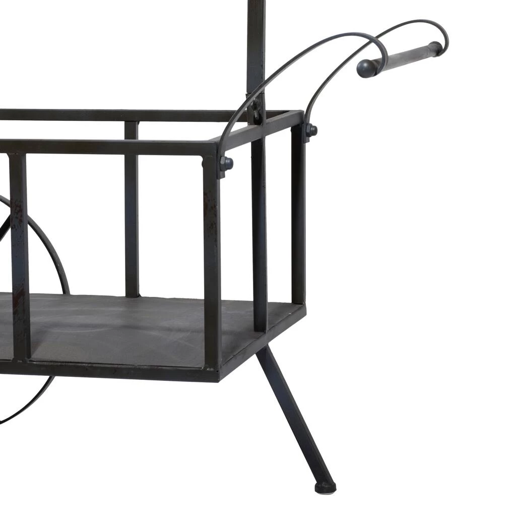 Deals ⭐ Black Metal Farmhouse Plantstand, 32" x 44" by Ivory and Iris 👏 6 Deals ⭐ Black Metal Farmhouse Plantstand, 32" x 44" by Ivory and Iris 👏 - Image 6