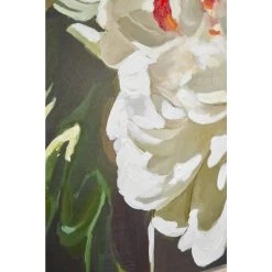 Best Pirce ✨ White Traditional Canvas Wall Art, 40" x 40" by Ivory and Iris ⭐ -Cheap Ivory and Iris Store D504057S 5