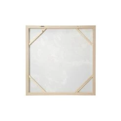 Best Pirce ✨ White Traditional Canvas Wall Art, 40" x 40" by Ivory and Iris ⭐ -Cheap Ivory and Iris Store D504057S 6