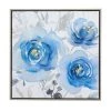 Wholesale 💯 Blue Polystone French Country Framed Wall Art, 32" x 32" by Ivory and Iris 🧨