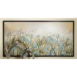 Best Pirce 🥰 Black Glam Canvas Wall Art, 27" x 55" by Ivory and Iris 🧨 -Cheap Ivory and Iris Store D504070S 7