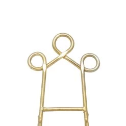 Promo ⭐ Set of 3" Multi Colored Metal Traditional Easel, 4" x 9" by Ivory and Iris 🎉 -Cheap Ivory and Iris Store D504074S 3