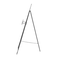 Flash Sale 😍 Traditional Black Iron Floor Easel, 46" x 21" x 22" by Ivory and Iris 👍 -Cheap Ivory and Iris Store D504075S 3
