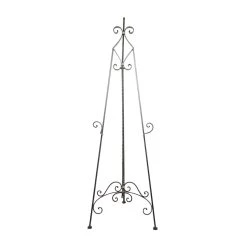 Best Pirce π Black Iron Country Cottage Easel, 65" x 21" x 27" by Ivory and Iris π