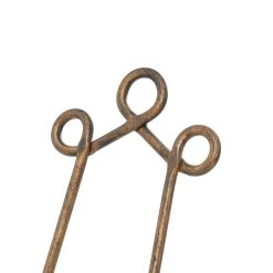 Outlet 🧨 Traditional Scrolling Gold Metal Easel, 19" x 7" x 10" by Ivory and Iris 🎉 -Cheap Ivory and Iris Store D504085S 5