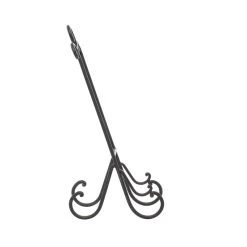 Deals 😀 Traditional Scrolling Black Metal Easel, 19" x 6" x 9" by Ivory and Iris ✨ -Cheap Ivory and Iris Store D504088S 3