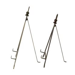 Best reviews of ⭐ Set of 2" Bronze Metal Traditional Easels 13", 15" by Ivory and Iris 🥰 -Cheap Ivory and Iris Store D504091S 3