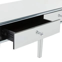 Brand new π Silver MDF Glam Console Table, 32" x 43" x 22" by Ivory and Iris β 12 Brand new π Silver MDF Glam Console Table, 32" x 43" x 22" by Ivory and Iris β -Cheap Ivory and Iris Store D504092S 4