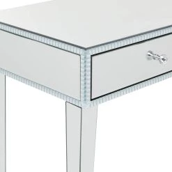 Brand new π Silver MDF Glam Console Table, 32" x 43" x 22" by Ivory and Iris β 13 Brand new π Silver MDF Glam Console Table, 32" x 43" x 22" by Ivory and Iris β -Cheap Ivory and Iris Store D504092S 5