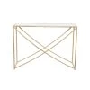 Top 10 🛒 Gold Iron Contemporary Console Table, 30" x 42" x 15" by Ivory and Iris ✔️
