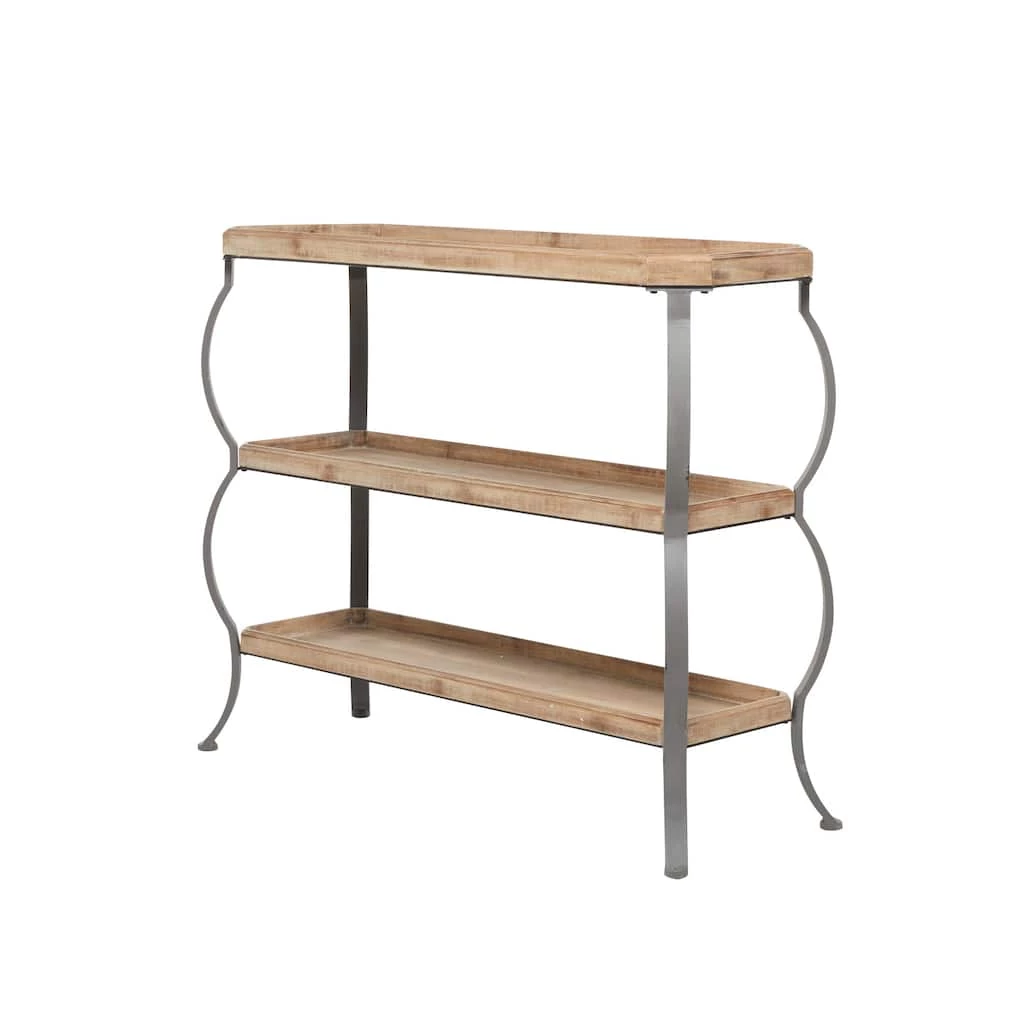 Promo π Brown Iron Rustic Console Table, 33" x 39" x 13" by Ivory and Iris π 3 Promo π Brown Iron Rustic Console Table, 33" x 39" x 13" by Ivory and Iris π - Image 3