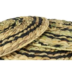 Deals ⭐ Set of 3 Black Dried Plant Material Traditional Abstract Wall Decor, 24", 20", 16" by Ivory and Iris ✔️ -Cheap Ivory and Iris Store D504113S 8