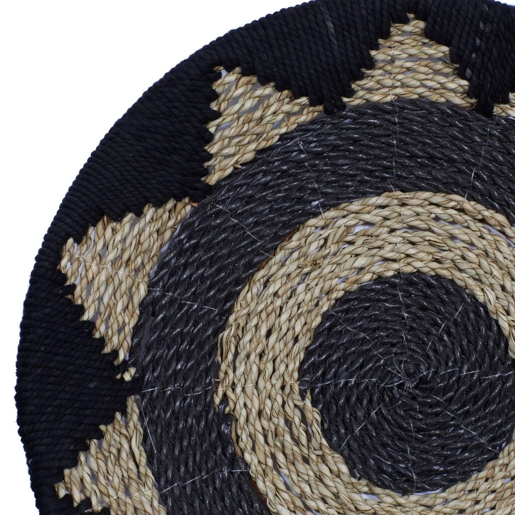 Best Pirce π Set of 3 Black Cotton Rustic Wall Decor 24", 20", 16" by Ivory and Iris π 3 Best Pirce π Set of 3 Black Cotton Rustic Wall Decor 24", 20", 16" by Ivory and Iris π - Image 3