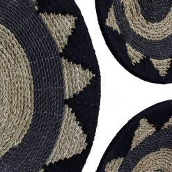 Best Pirce π Set of 3 Black Cotton Rustic Wall Decor 24", 20", 16" by Ivory and Iris π 11 Best Pirce π Set of 3 Black Cotton Rustic Wall Decor 24", 20", 16" by Ivory and Iris π -Cheap Ivory and Iris Store D504119S 4