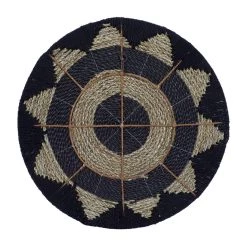 Best Pirce π Set of 3 Black Cotton Rustic Wall Decor 24", 20", 16" by Ivory and Iris π 12 Best Pirce π Set of 3 Black Cotton Rustic Wall Decor 24", 20", 16" by Ivory and Iris π -Cheap Ivory and Iris Store D504119S 5