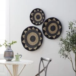 Best Pirce π Set of 3 Black Cotton Rustic Wall Decor 24", 20", 16" by Ivory and Iris π 15 Best Pirce π Set of 3 Black Cotton Rustic Wall Decor 24", 20", 16" by Ivory and Iris π -Cheap Ivory and Iris Store D504119S 8