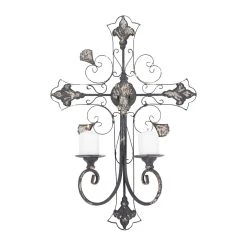 Coupon π Black Iron French Country Wall Decor, 24" x 16" x 6" by Ivory and Iris β