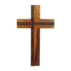 Brand new π₯° Brown Wood Rustic Cross Sculpture, 18" x 10" x 4" by Ivory and Iris π 13 Brand new π₯° Brown Wood Rustic Cross Sculpture, 18" x 10" x 4" by Ivory and Iris π -Cheap Ivory and Iris Store D504137S 3