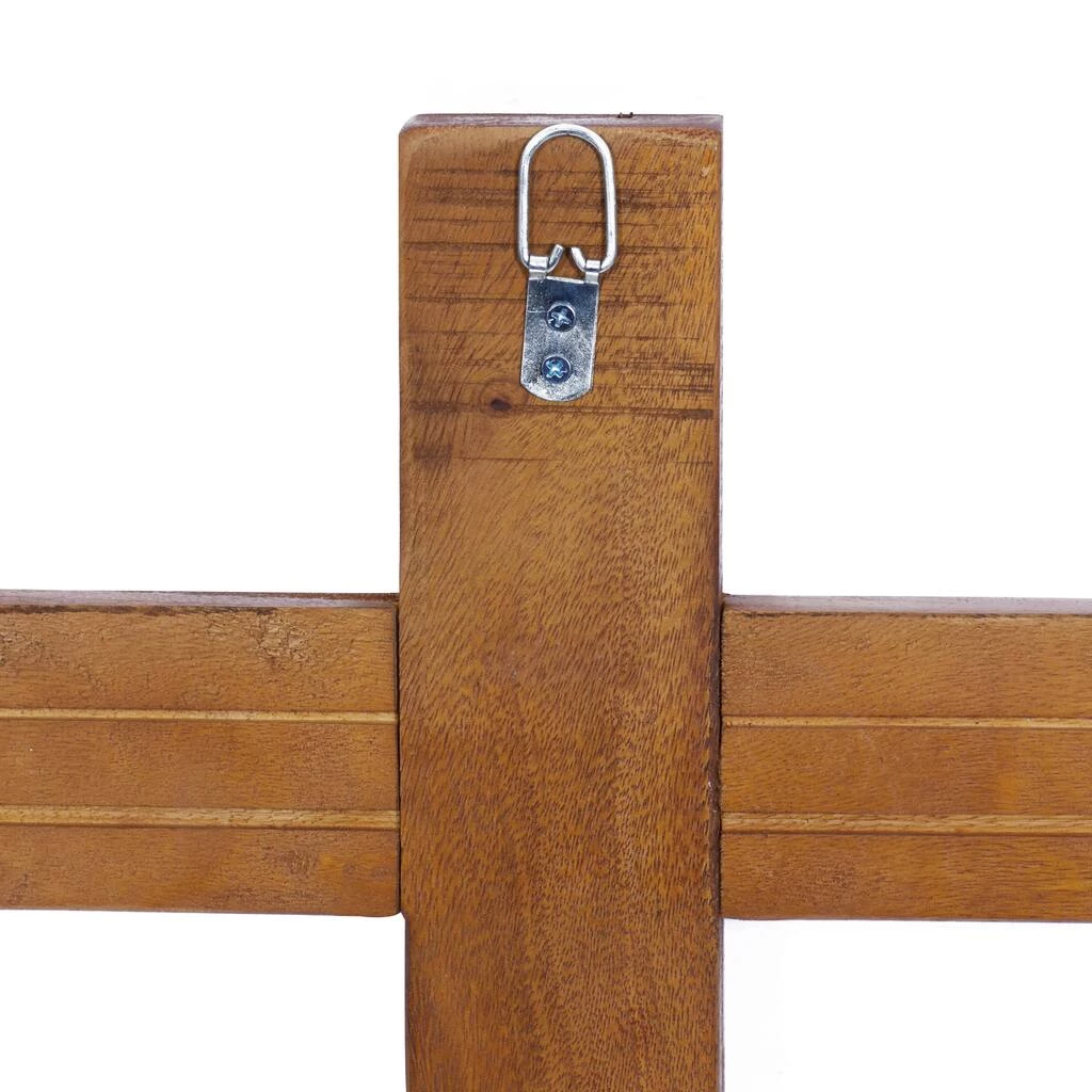 Brand new π₯° Brown Wood Rustic Cross Sculpture, 18" x 10" x 4" by Ivory and Iris π 7 Brand new π₯° Brown Wood Rustic Cross Sculpture, 18" x 10" x 4" by Ivory and Iris π - Image 7