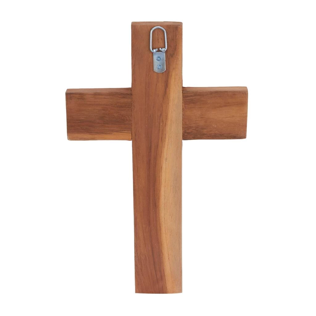 Brand new π₯° Brown Wood Rustic Cross Sculpture, 18" x 10" x 4" by Ivory and Iris π 8 Brand new π₯° Brown Wood Rustic Cross Sculpture, 18" x 10" x 4" by Ivory and Iris π - Image 8