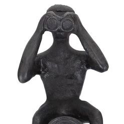 Hot Sale ❤️ Set of 5 Dark Grey Aluminum Modern Wall Decor, 4" x 7" by Ivory and Iris 🤩 -Cheap Ivory and Iris Store D504138S 3