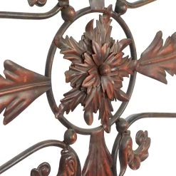 Discount ❤️ Black Metal Traditional Wall Decor, 37" x 26" by Ivory and Iris 👏 -Cheap Ivory and Iris Store D504144S 3