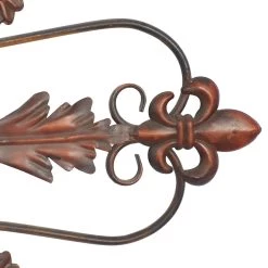 Discount ❤️ Black Metal Traditional Wall Decor, 37" x 26" by Ivory and Iris 👏 -Cheap Ivory and Iris Store D504144S 4