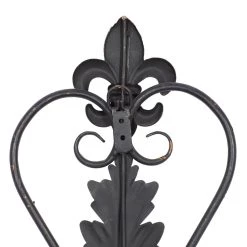 Discount ❤️ Black Metal Traditional Wall Decor, 37" x 26" by Ivory and Iris 👏 -Cheap Ivory and Iris Store D504144S 5