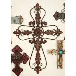Discount ❤️ Black Metal Traditional Wall Decor, 37" x 26" by Ivory and Iris 👏 -Cheap Ivory and Iris Store D504144S 7