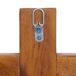 Flash Sale 🎁 Brown Wood Industrial Cross Wall Decor, 20" x 12" x 2" by Ivory and Iris 💯 -Cheap Ivory and Iris Store D504146S 7