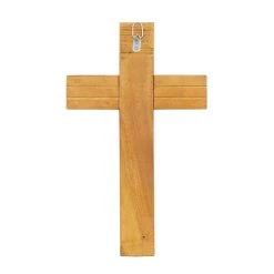 Flash Sale 🎁 Brown Wood Industrial Cross Wall Decor, 20" x 12" x 2" by Ivory and Iris 💯 -Cheap Ivory and Iris Store D504146S 8