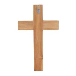 Flash Sale 🎁 Brown Wood Industrial Cross Wall Decor, 20" x 12" x 2" by Ivory and Iris 💯 -Cheap Ivory and Iris Store D504146S 9
