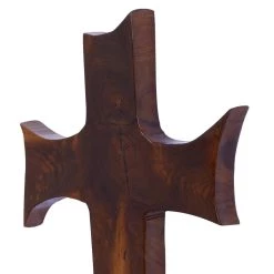 Wholesale 👍 Brown Teak Wood Eclectic Style Wall Decor 20" x 10" x 1" by Ivory and Iris 😀 -Cheap Ivory and Iris Store D504147S 4