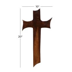 Wholesale 👍 Brown Teak Wood Eclectic Style Wall Decor 20" x 10" x 1" by Ivory and Iris 😀 -Cheap Ivory and Iris Store D504147S 6