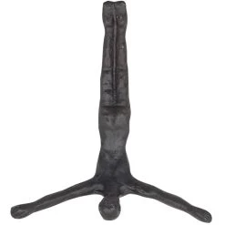 Best Sale 🌟 Set of 5 Dark Grey Aluminum Modern Wall Decor, 9" x 10" by Ivory and Iris 🛒 -Cheap Ivory and Iris Store D504149S 3