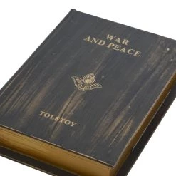 Wholesale 😉 Brown Wooden Traditional Book Box Set by Ivory and Iris 👍 -Cheap Ivory and Iris Store D504159S 6