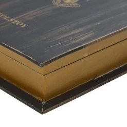 Wholesale 😉 Brown Wooden Traditional Book Box Set by Ivory and Iris 👍 -Cheap Ivory and Iris Store D504159S 7