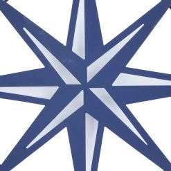 Wholesale ✔️ Blue Iron Contemporary Wall Decor, 26" x 48" x 1" by Ivory and Iris 🤩 -Cheap Ivory and Iris Store D504181S 5