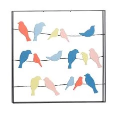 Cheapest π Multi Colored Metal Coastal Wall Decor, 31" x 32" x 2" by Ivory and Iris βοΈ