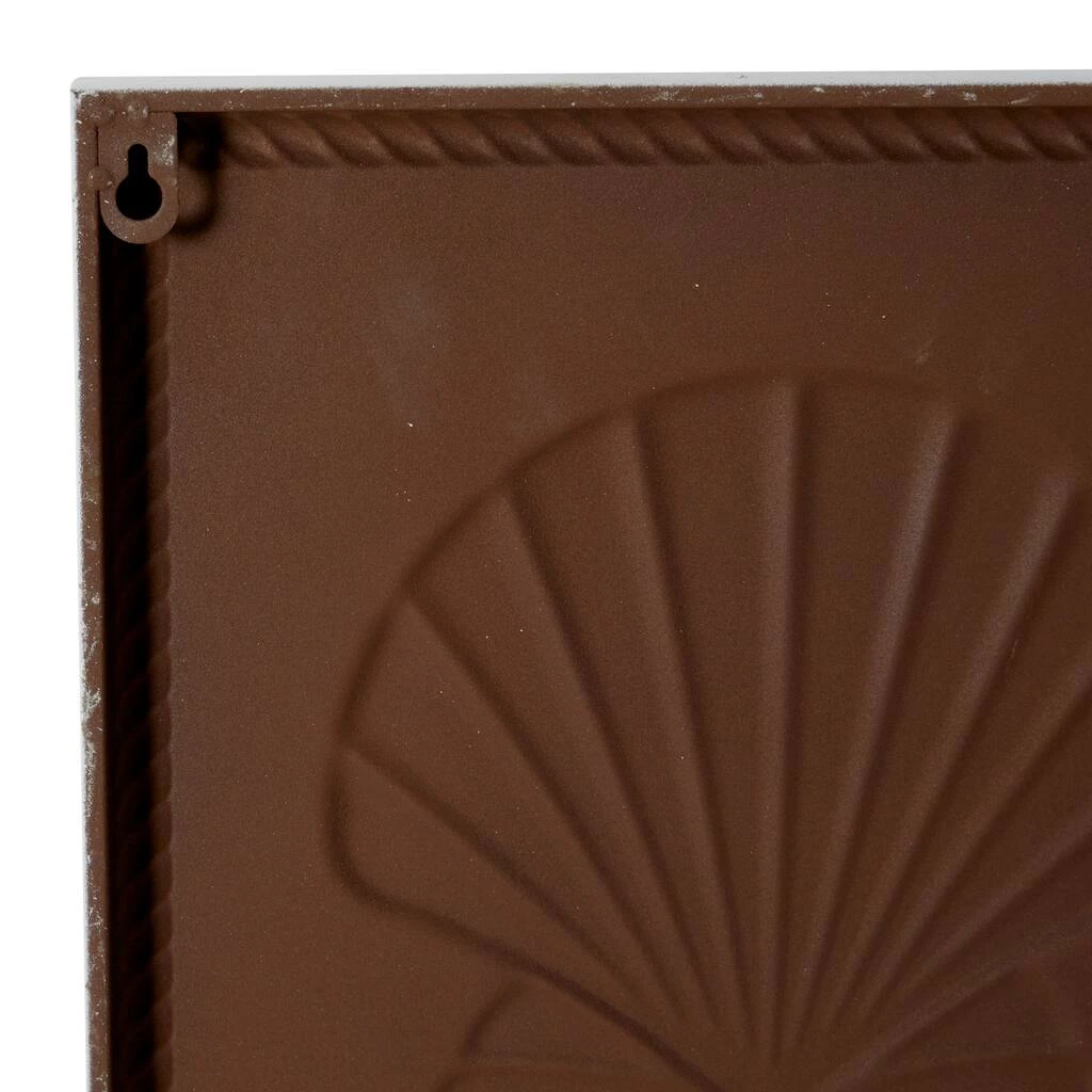 Brand new π₯° Set of 4 White Metal Coastal Wall Decor, 12" x 12" by Ivory and Iris π₯ 6 Brand new π₯° Set of 4 White Metal Coastal Wall Decor, 12" x 12" by Ivory and Iris π₯ - Image 6