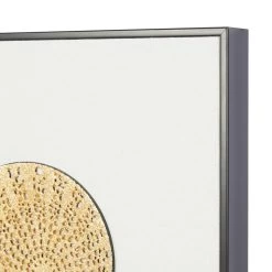 Flash Sale ✔️ White Canvas Contemporary Wall Art, 40" x 30" x 1" by Ivory and Iris 😍 -Cheap Ivory and Iris Store D506300S 4