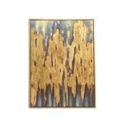 Top 10 🌟 Brown Contemporary Abstract Canvas Wall Art, 47" x 36" by Ivory and Iris 🔔