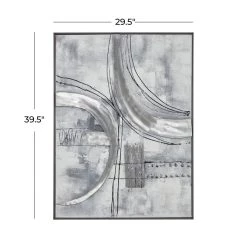 Best reviews of 👏 Multi Colored Contemporary Abstract Canvas Wall Art, 30" x 40" by Ivory and Iris ⭐ -Cheap Ivory and Iris Store D506308S 7